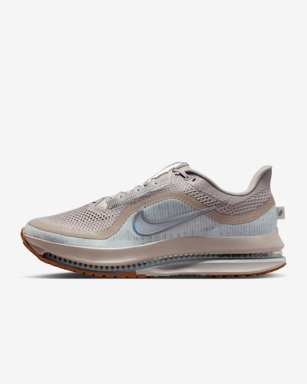 Nike Pegasus Premium Men's Road Running Shoes - College Grey/Dark Smoke Grey/Gum Medium Brown/Dark Grey