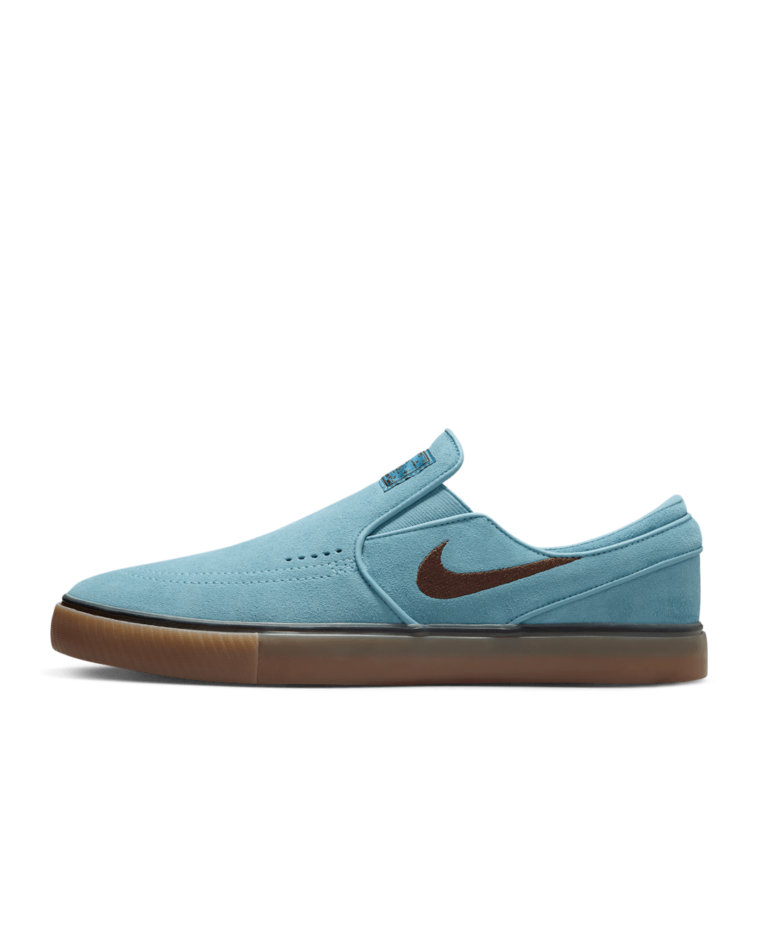 나이키 SB 야노스키+ 슬립 스케이트보드화 - 데님 터콰이즈/데님 터콰이즈/검 라이트 브라운/코카오 와우