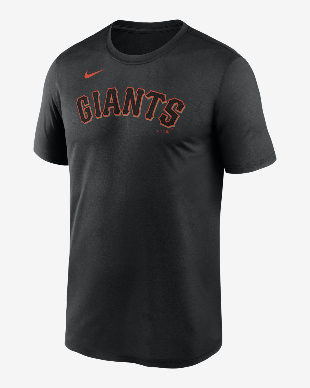 Playera Nike Dri-FIT de la MLB para hombre San Francisco Giants Fuse Wordmark Legend - Negro