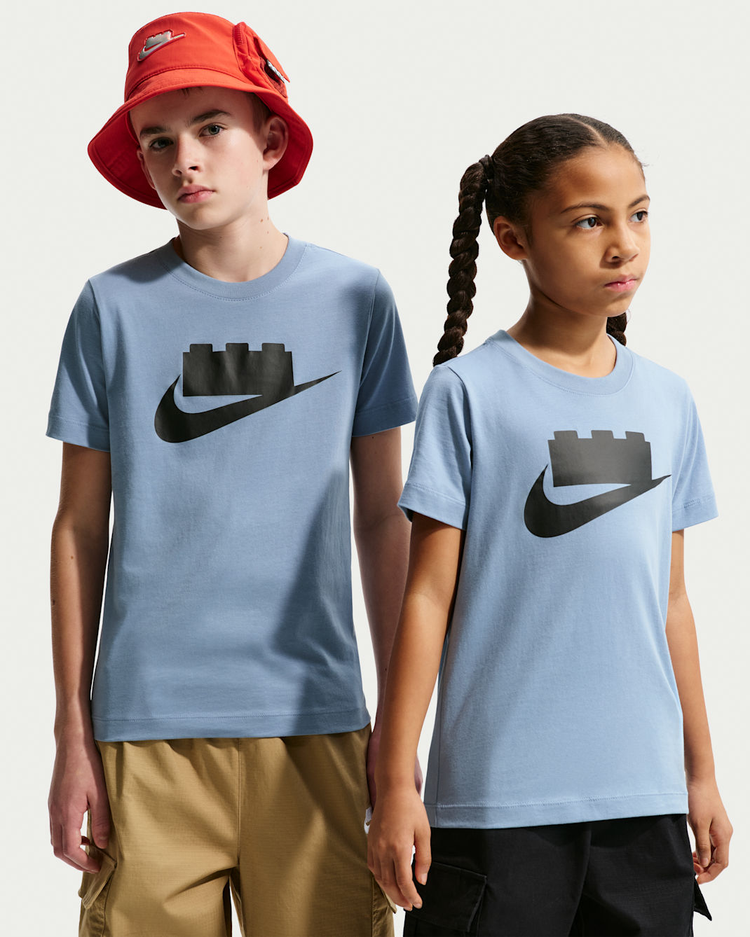 Nike x LEGO® Collection Big Kids' Logo T-Shirt - Work Blue