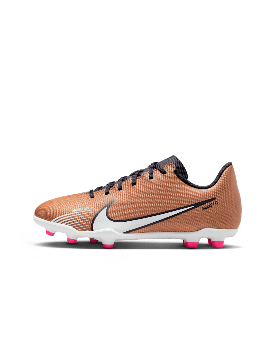 Nike Jr. Mercurial Vapor 15 Club MG Younger/Older Kids' Multi-Ground Football Boot - Metallic Copper/Metallic Copper