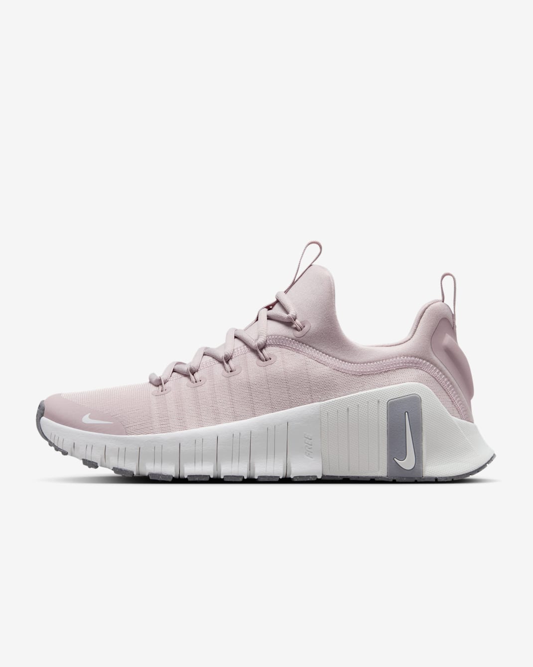 Tenis de entrenamiento para mujer Nike Free Metcon 6 - Violeta platino/Gris cemento/Blanco cumbre/Blanco