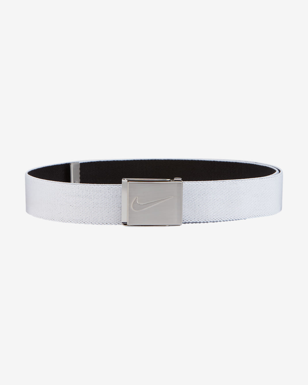 Nike Men's Reversible Stretch Web Golf Belt - White/Black