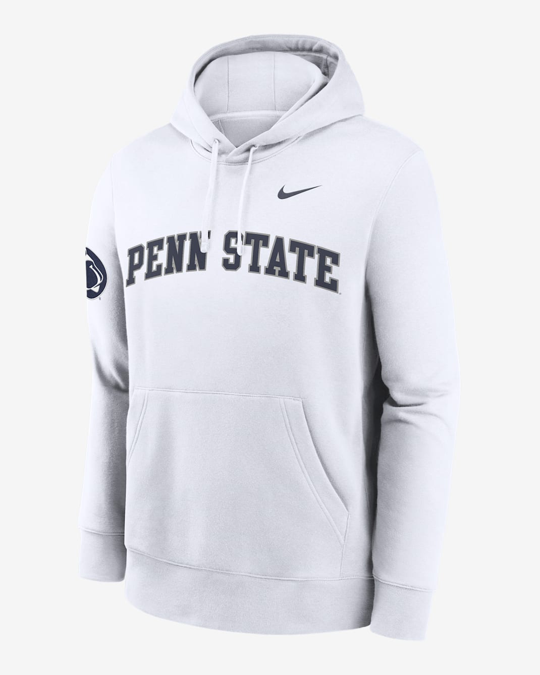 Penn State Sideline Club Men's Nike College Pullover Hoodie - White
