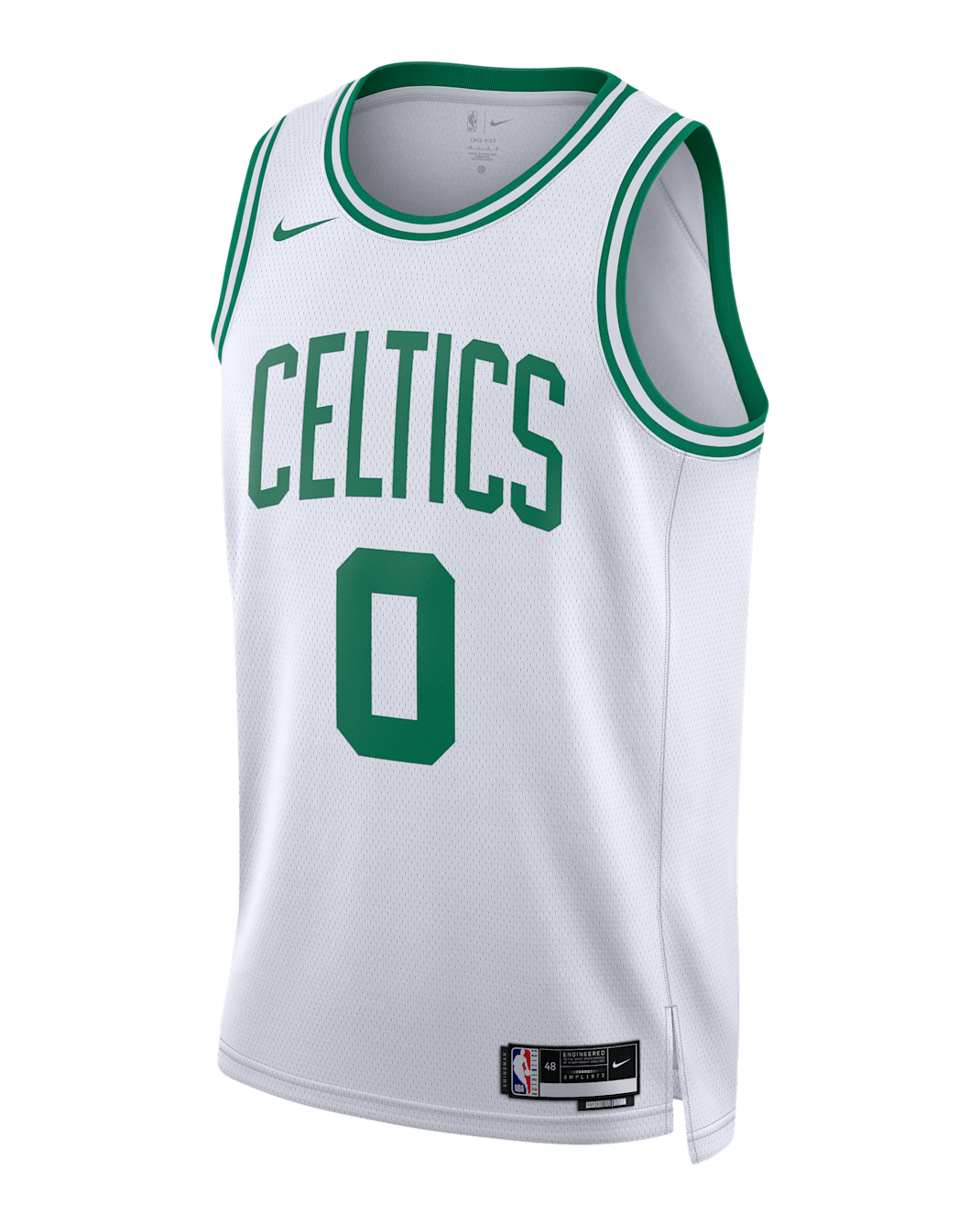 Boston Celtics Association Edition Swingman Nike Dri-FIT NBA-jersey voor heren - Wit
