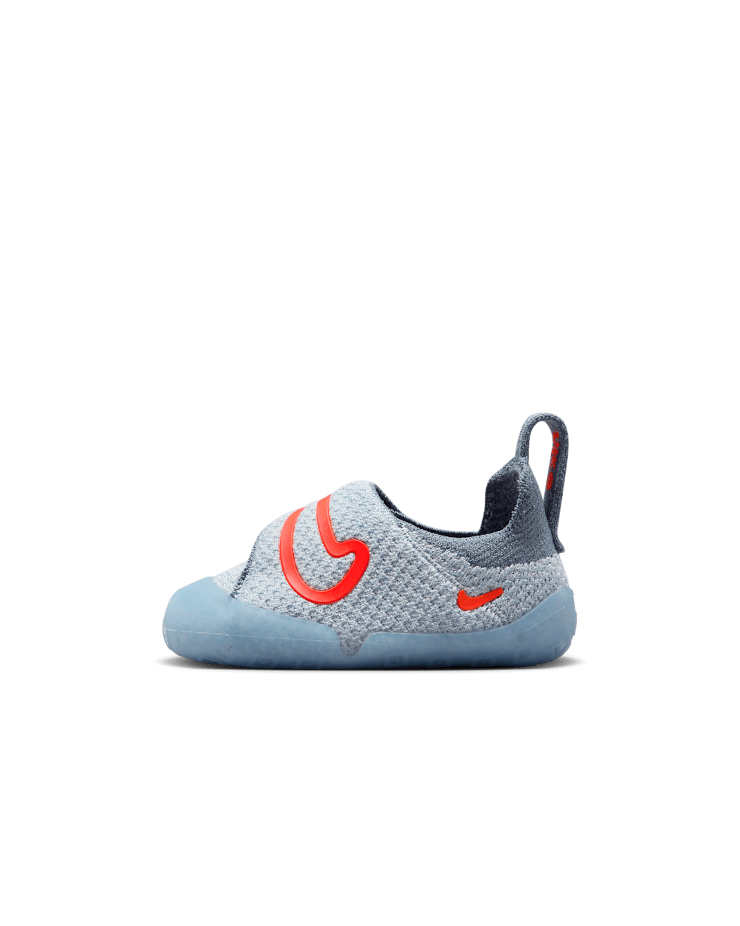 Nike Swoosh 1 Baby/Toddler Shoes - Light Armoury Blue/Football Grey/Ashen Slate/Hyper Orange