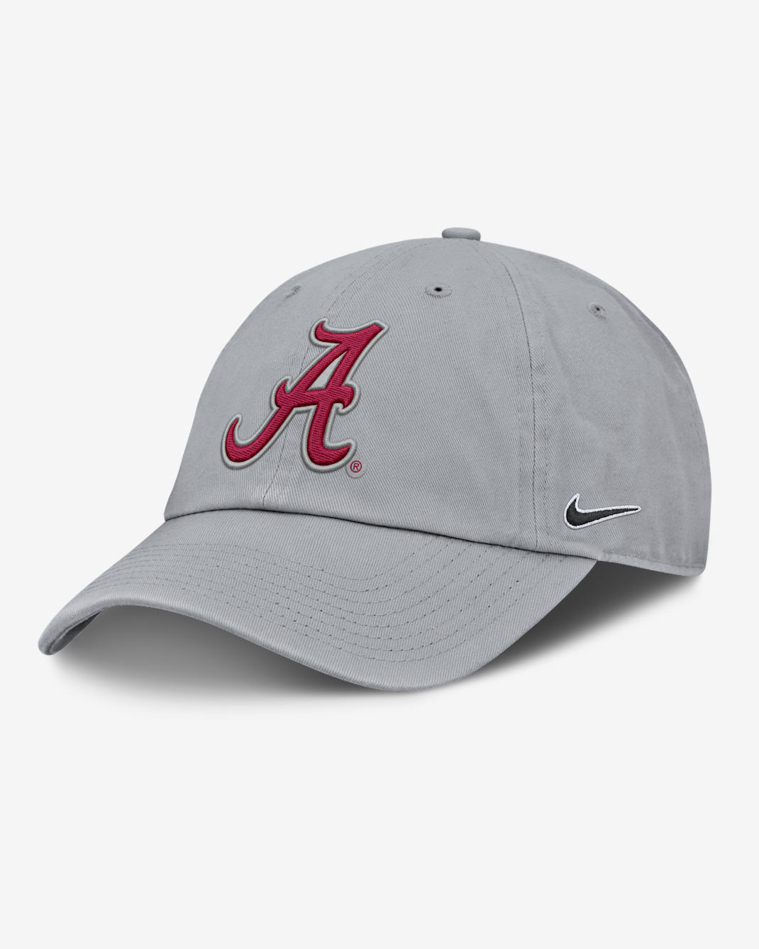 Alabama 2025/26 College Football Playoff Bound Club Men's Nike College Adjustable Hat - Grey
