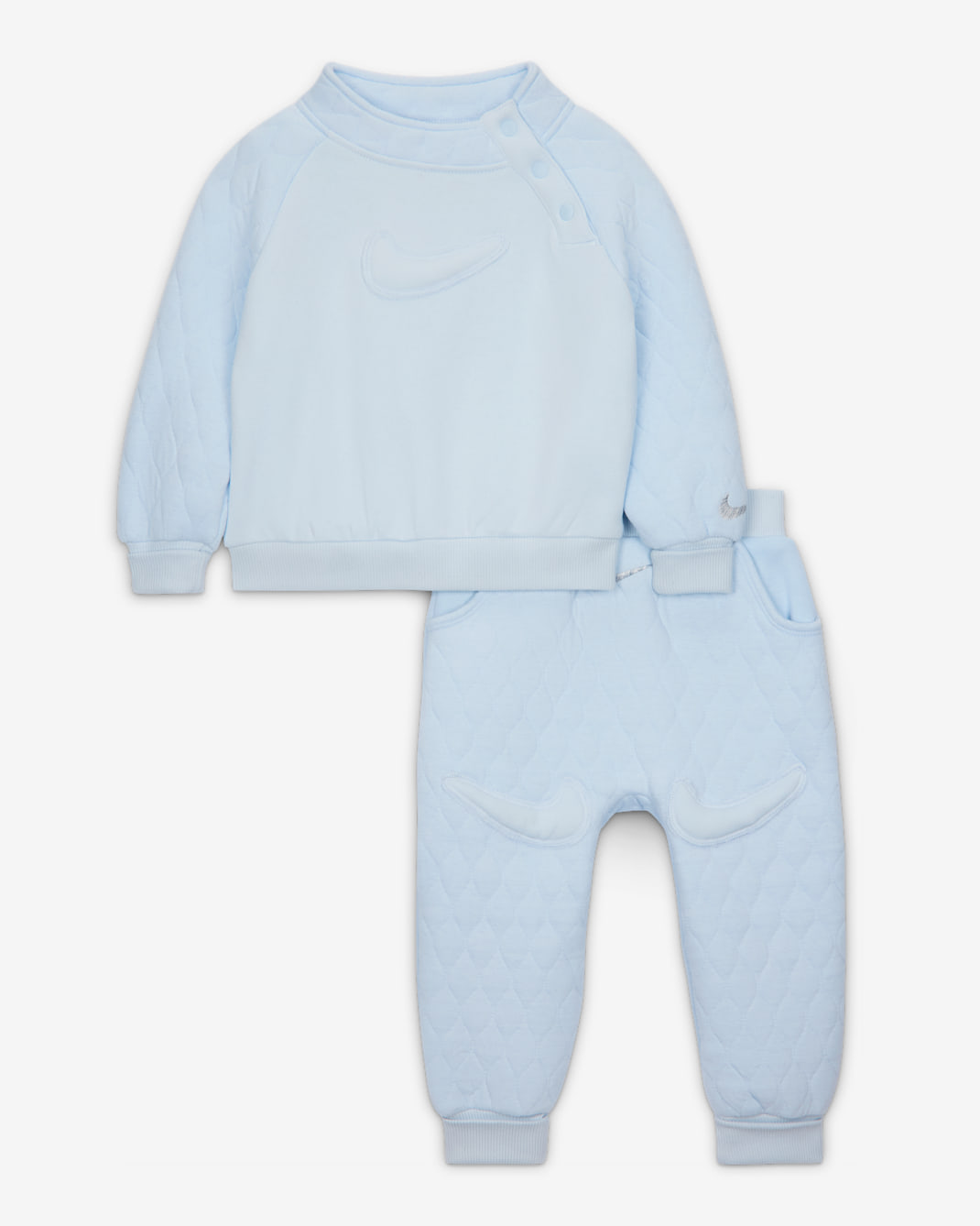 Nike Ready, Set! Baby (12-24M) 2-Piece Jogger Set - Blue Tint