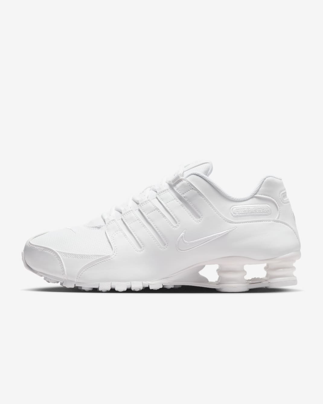 Nike Shox NZ Men's Shoe - White/White