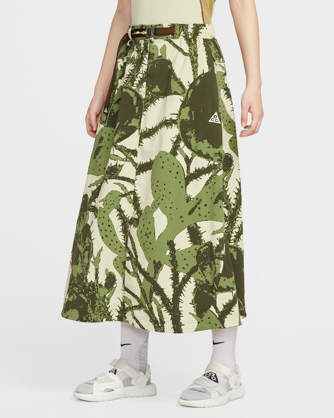 나이키 ACG '스미스 서밋' 여성 스커트 - 라이트 카키/카고 카키/모스우드 브라운/서밋 화이트