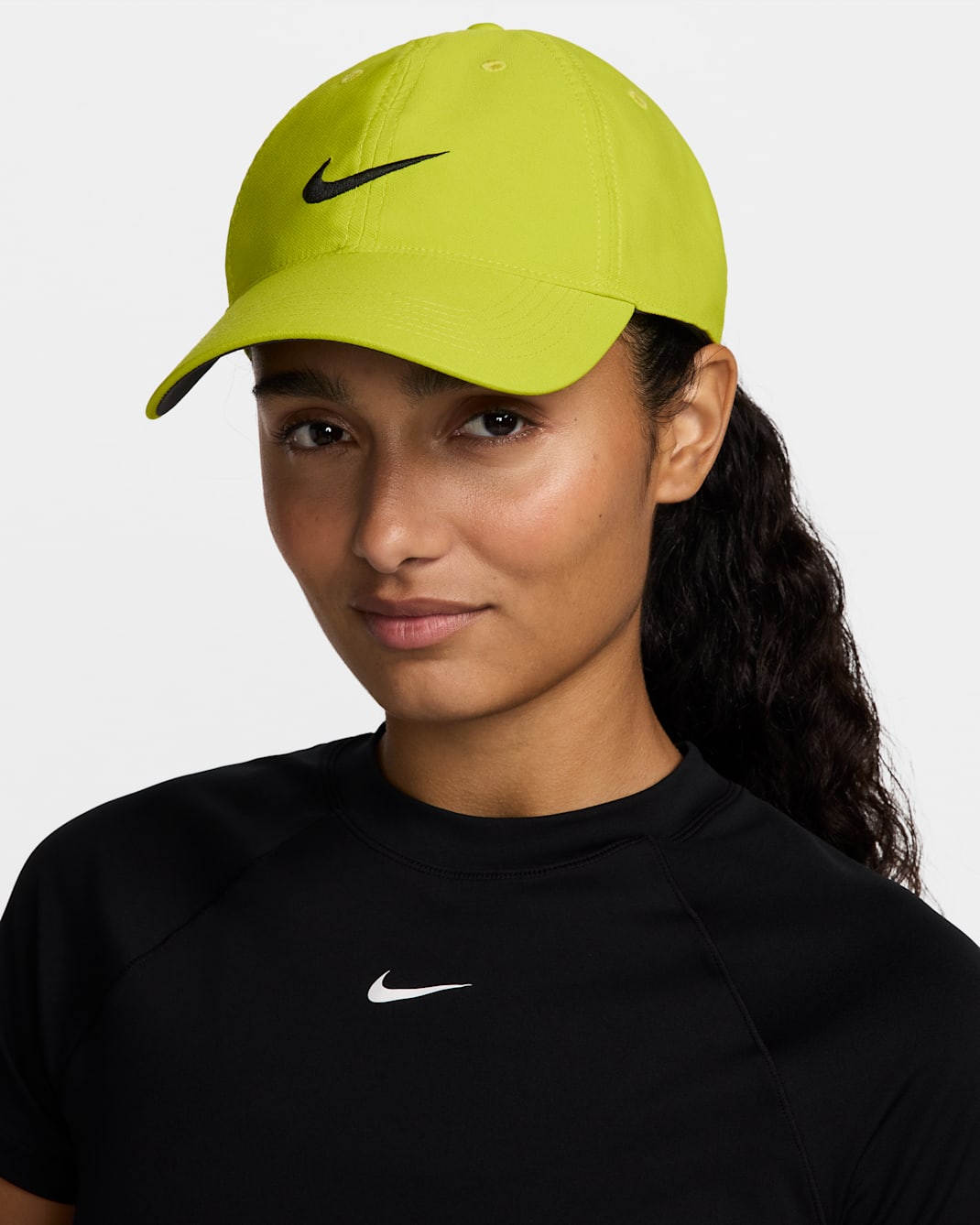 Nike Dri-FIT Club Unstructured Cap - Bright Cactus/Black