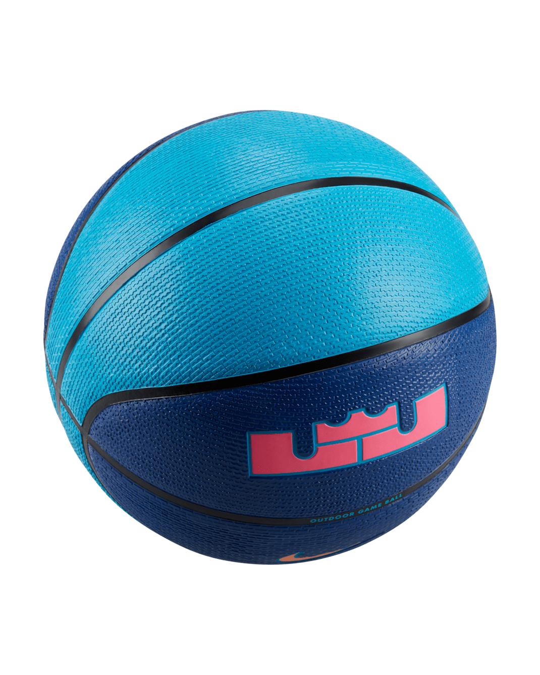 LeBron Playground 8P-basketball (flad) - Deep Royal Blue/Laser Blue/Hyper Pink/Orange Trance
