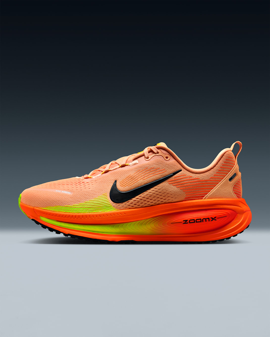 รองเท้าวิ่งโร้ดรันนิ่งผู้ชาย Nike Vomero 18 - Orange Chalk/Total Orange/Volt/ดำ