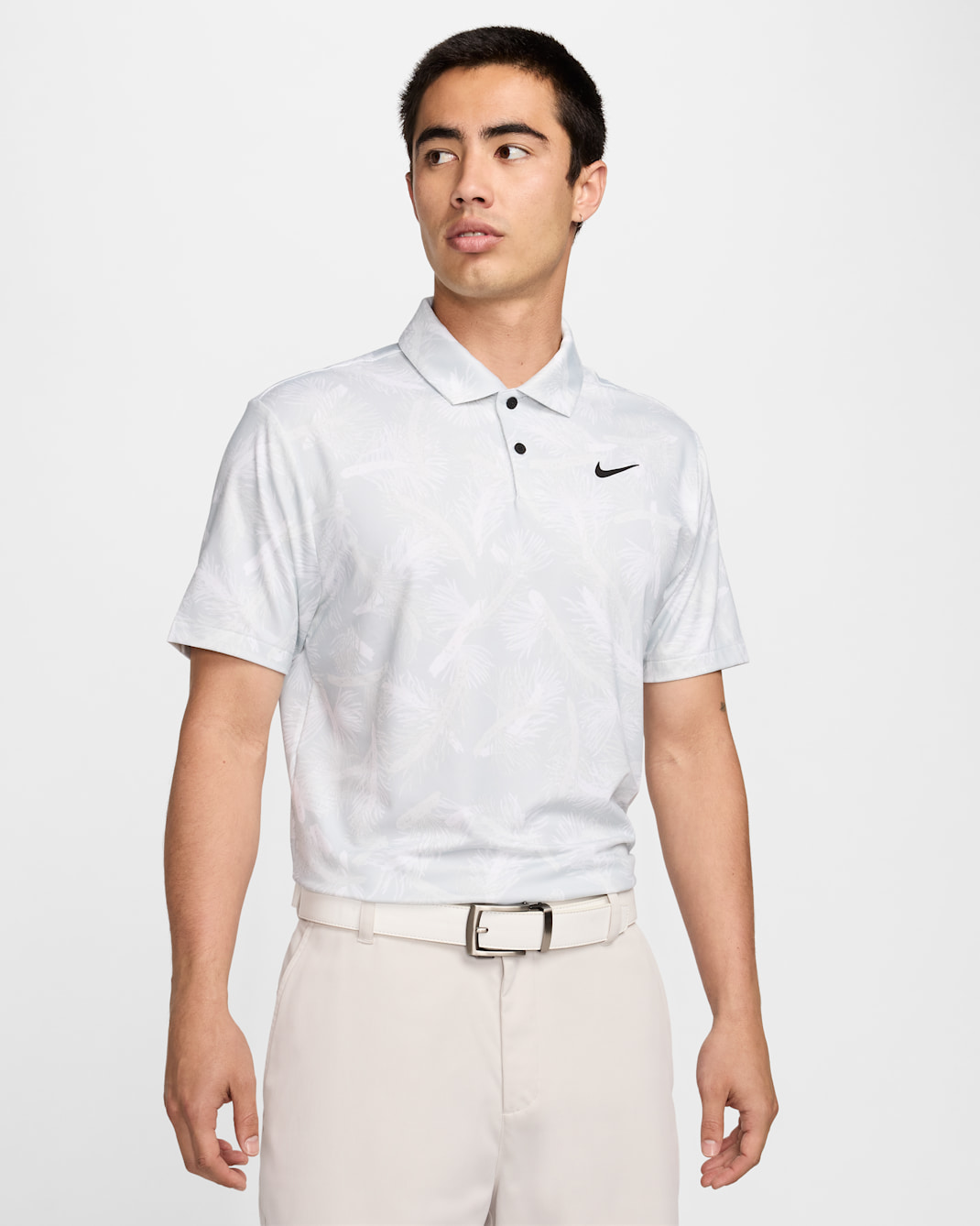 Nike Tour Men's Dri-FIT Golf Polo - Summit White/Black
