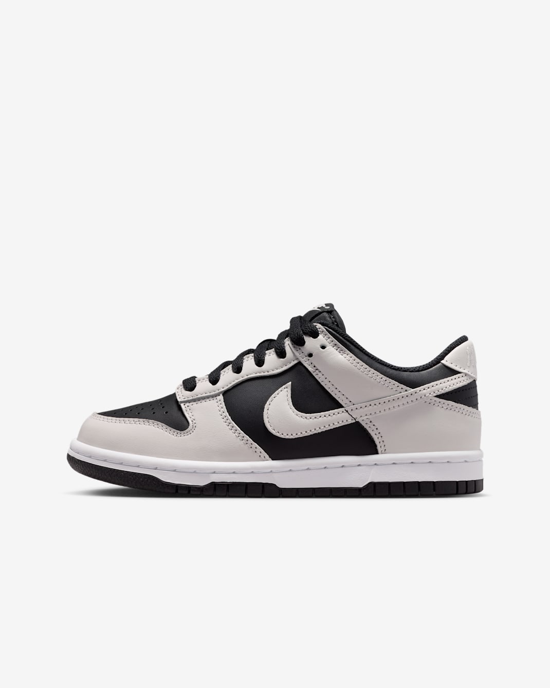 Nike Dunk Low Big Kids' Shoes - Black/Platinum Tint/White/Platinum Tint
