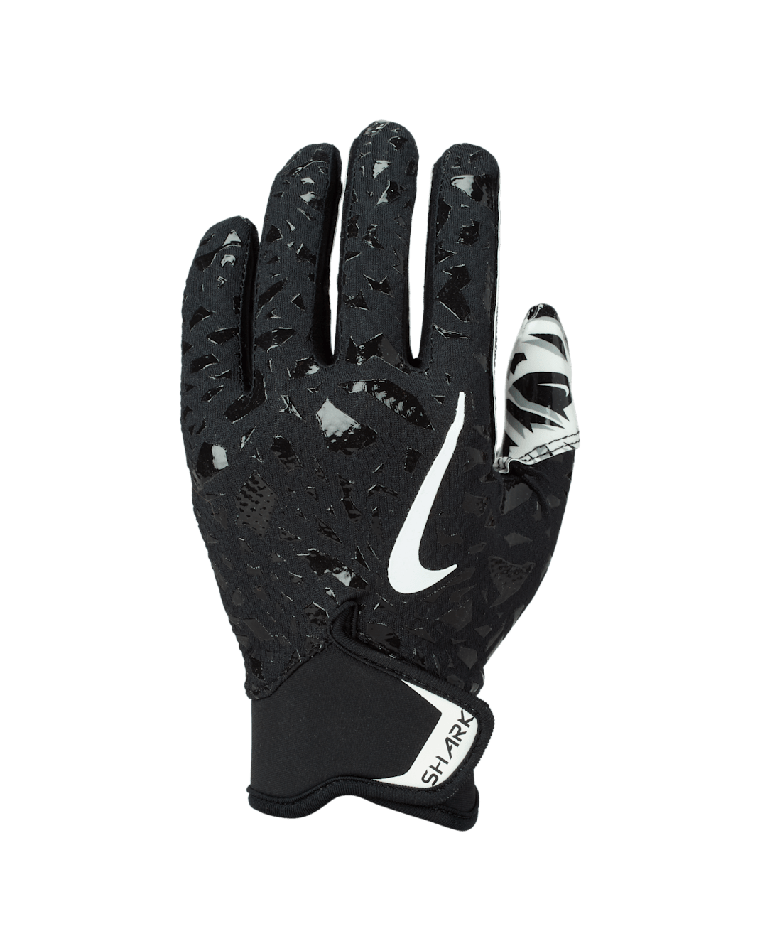 Nike Shark 2.0 Big Kids' Football Gloves (1 Pair) - Black/Black/White