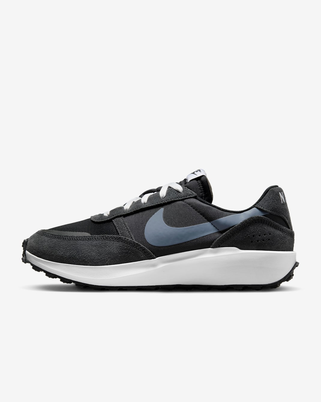 รองเท้าผู้ชาย Nike Waffle Nav - ดำ/Off Noir/ขาว