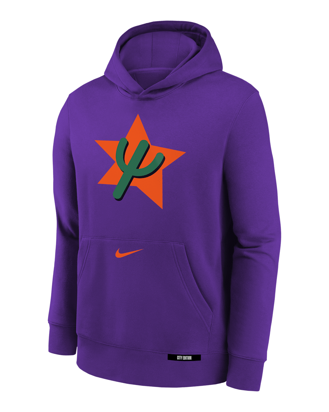 Phoenix Suns Club City Edition Big Kids' Nike NBA Pullover Hoodie - Field Purple