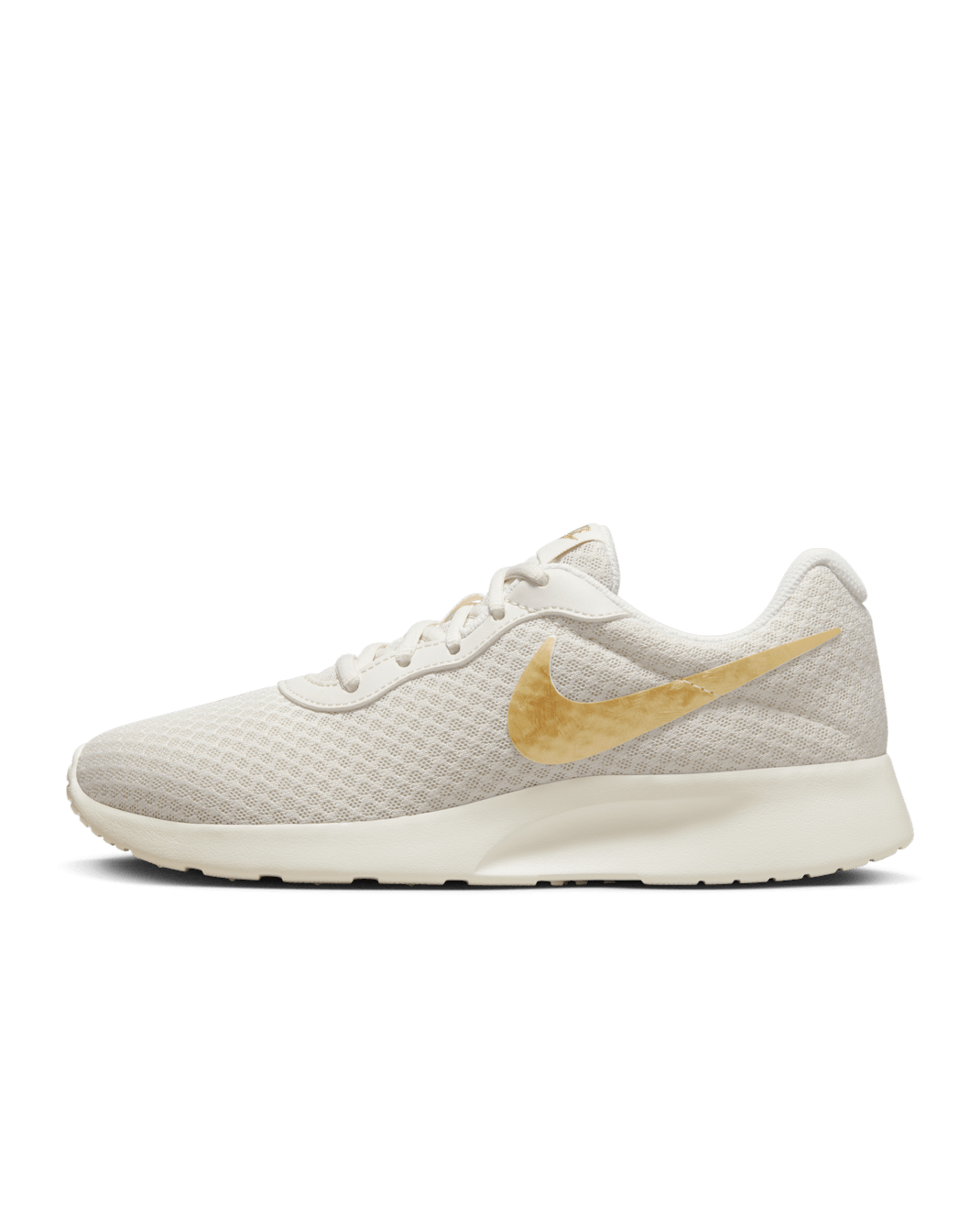Nike Tanjun 女鞋 - Phantom/Sail/Volt/Metallic Gold