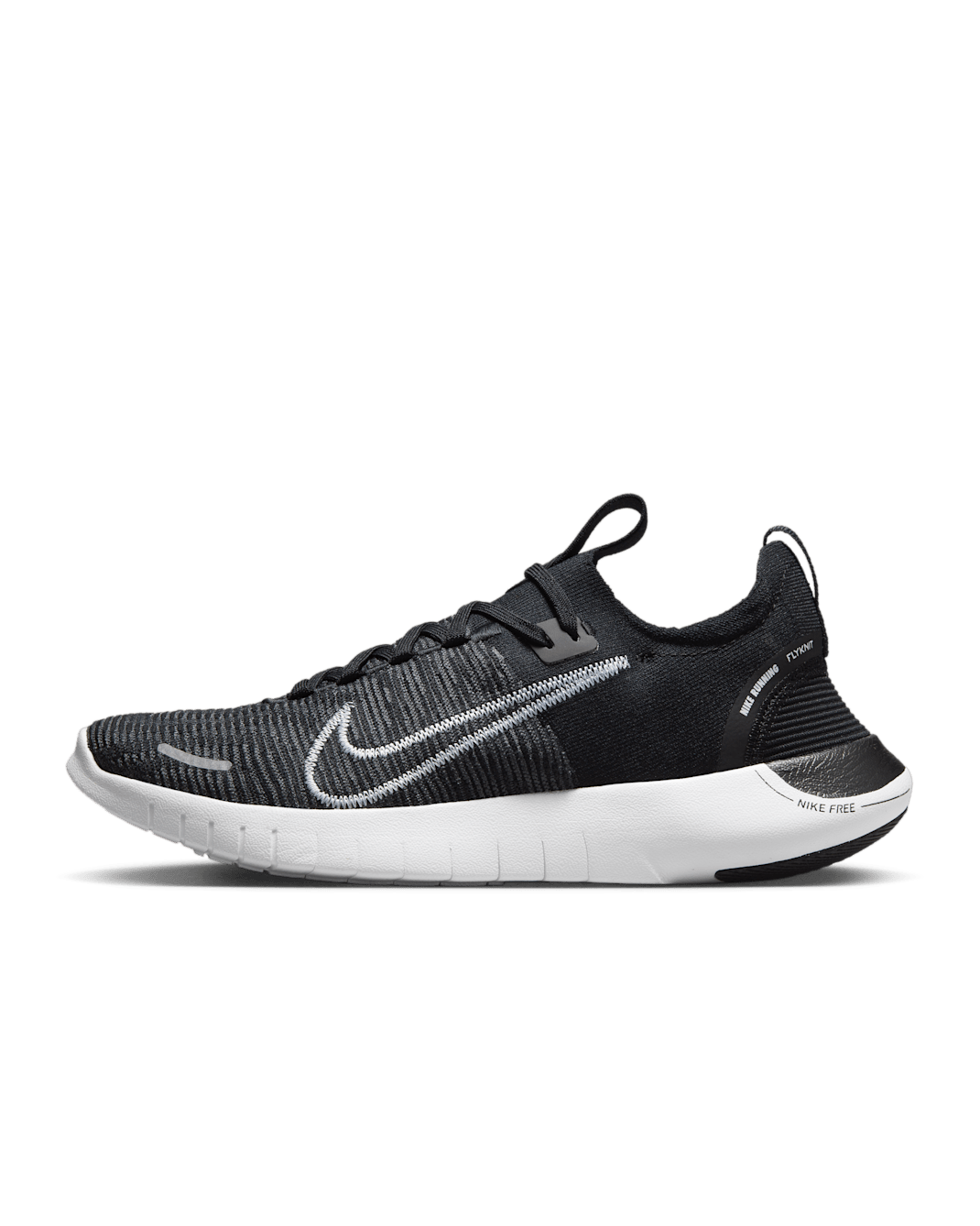 Tenis de correr en carretera para hombre Nike Free RN NN - Negro/Antracita/Blanco