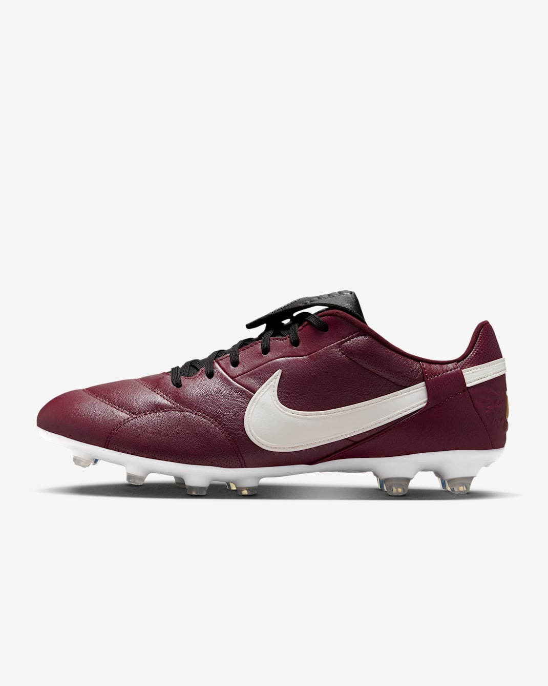 Nike Premier 3 Firm-Ground Low-Top Football Boot - Merlot/Black/Sail