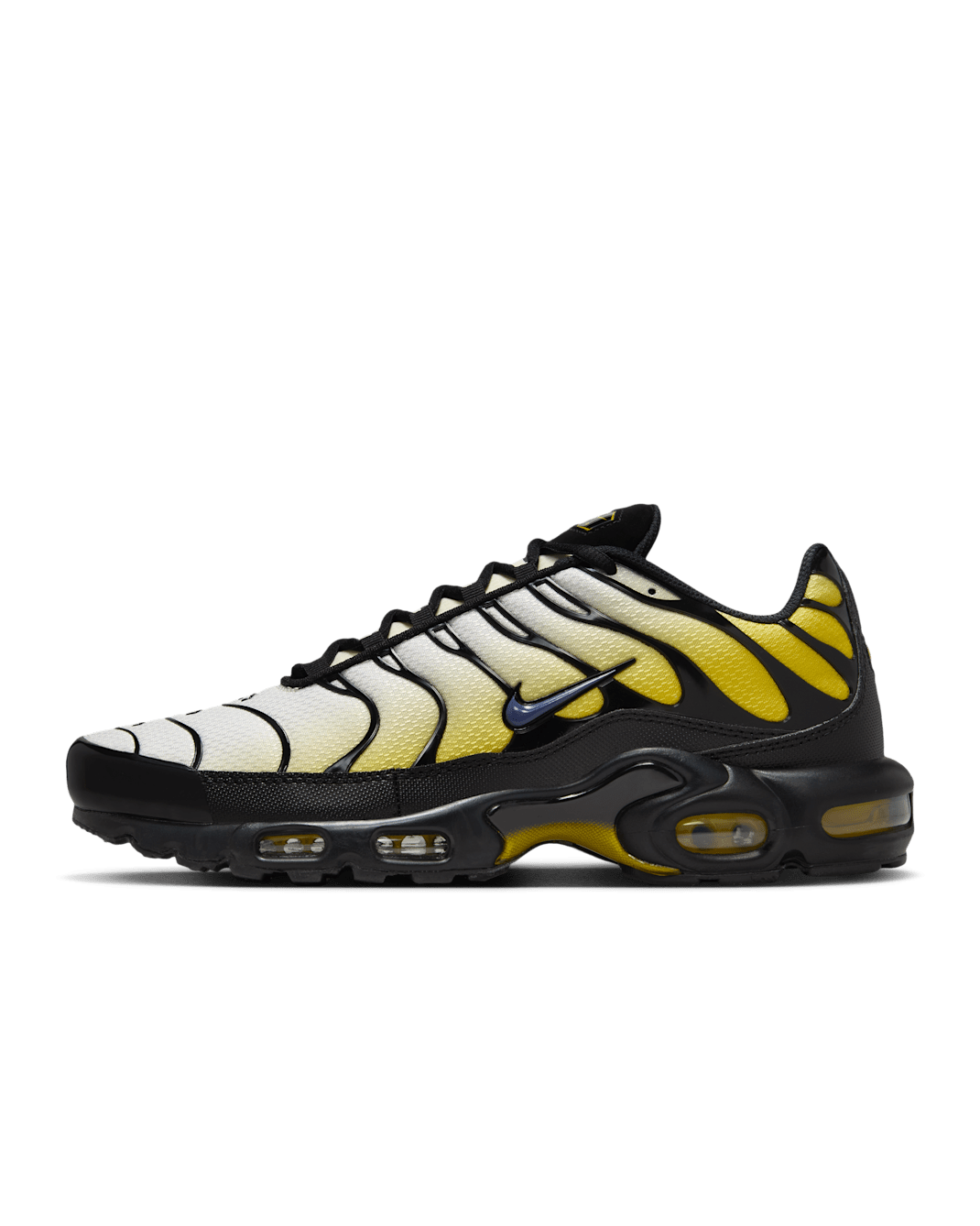 Nike Air Max Plus Men's Shoes - Black/Bright Citron/Soft Pearl/Sanded Purple
