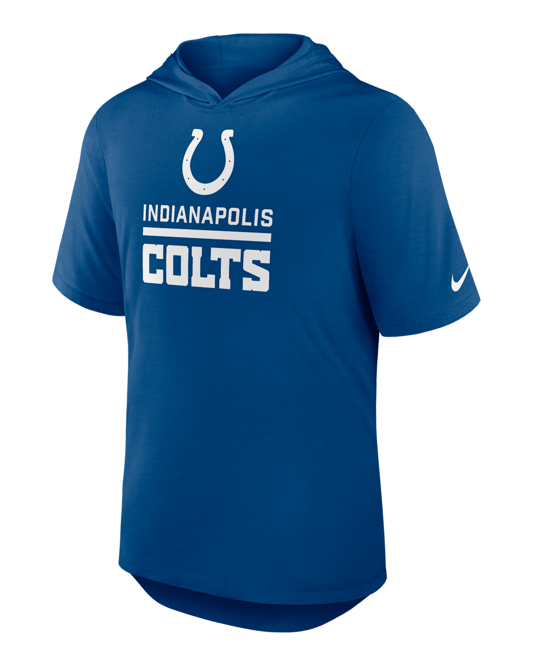 Playera Nike Dri-FIT de la NFL con gorro para hombre Indianapolis Colts - Royal