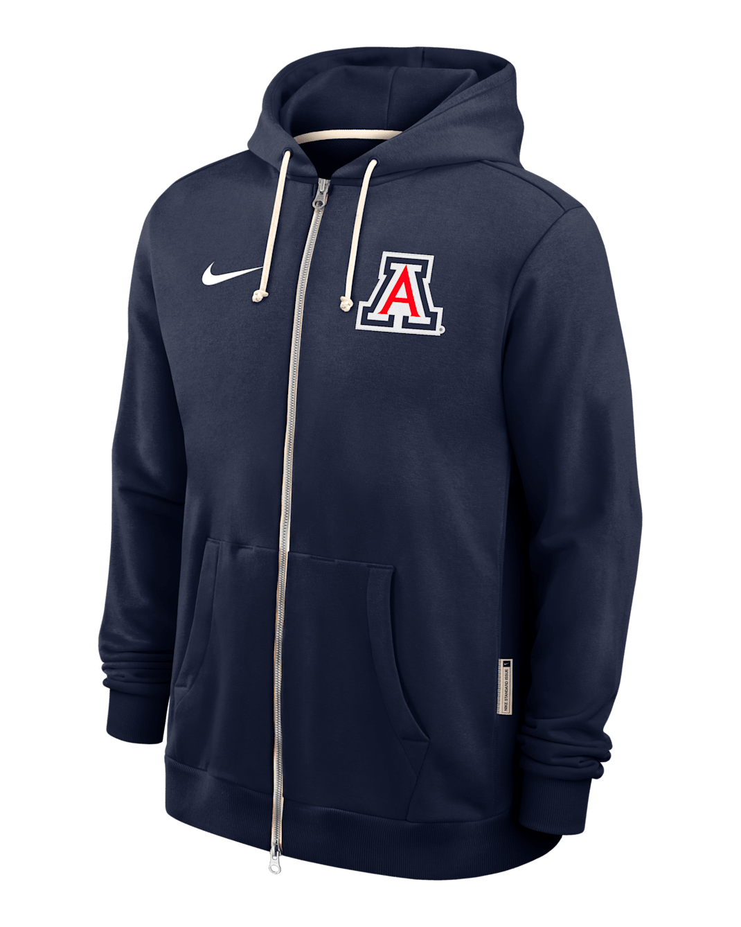 Arizona Sideline Men's Nike Dri-FIT College Full-Zip Hoodie - Navy