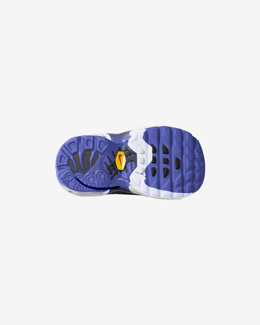 Nike Air Max Plus Baby and Toddler Shoe - White/Persian Violet/Black