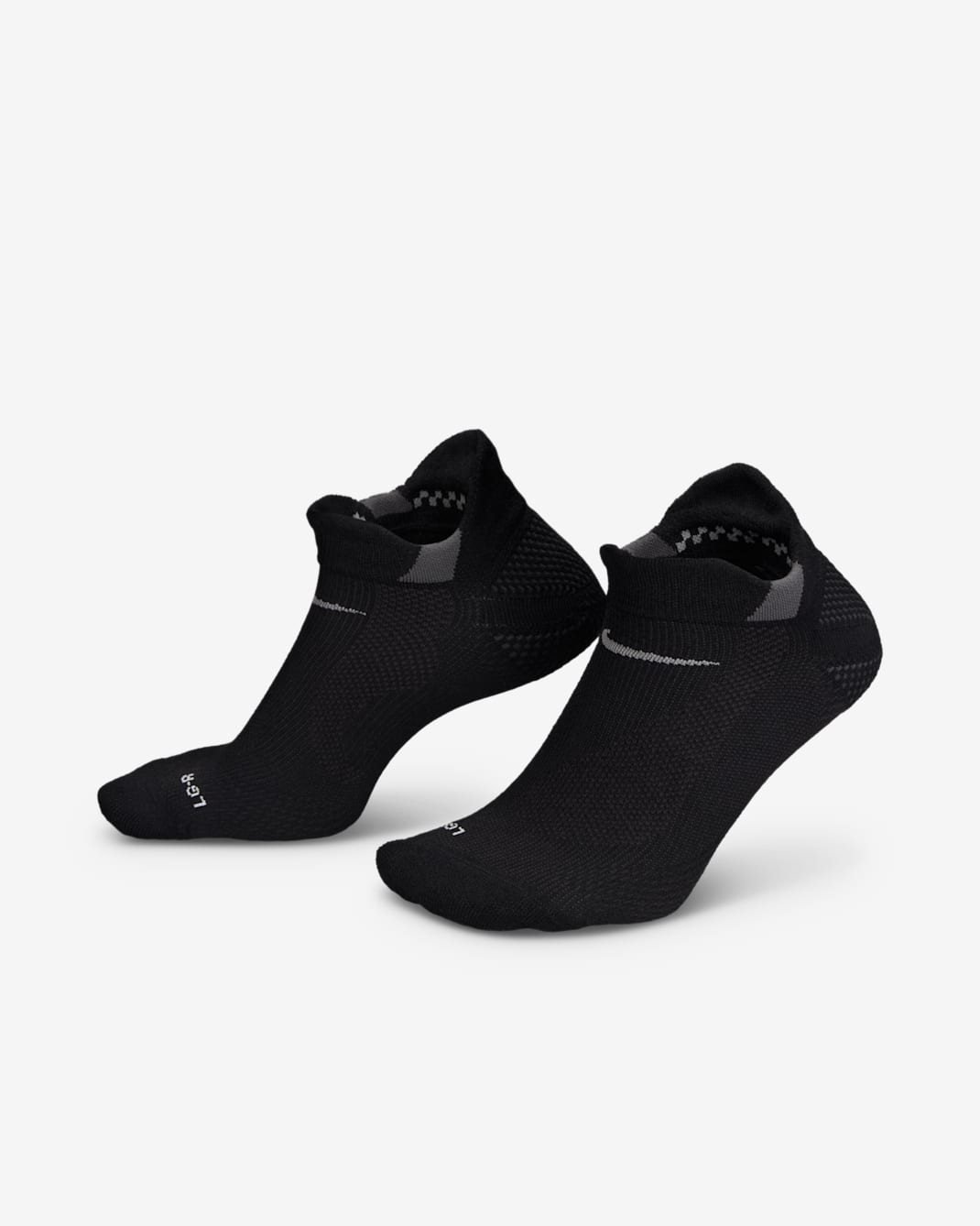 Chaussettes invisibles Nike Running Lightweight (1 paire) - Noir/Dark Smoke Grey/Pure Platinum/Smoke Grey