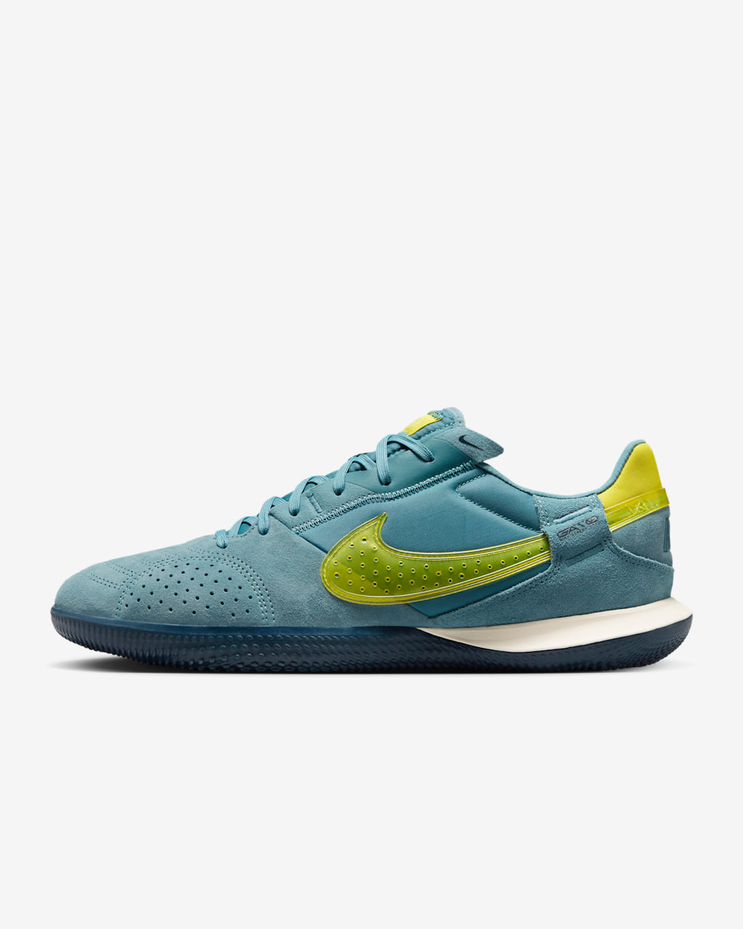 Nike Streetgato Low-Top Football Shoes - Smoky Blue/Lightning