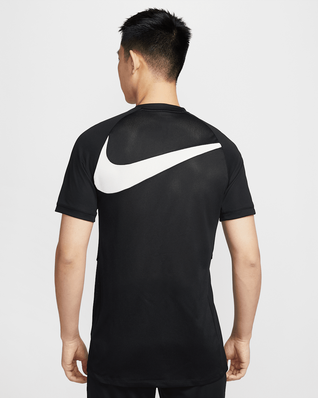 Nike Academy Men's Dri-FIT Football Top - Black/Black/Pale Ivory/Pale Ivory