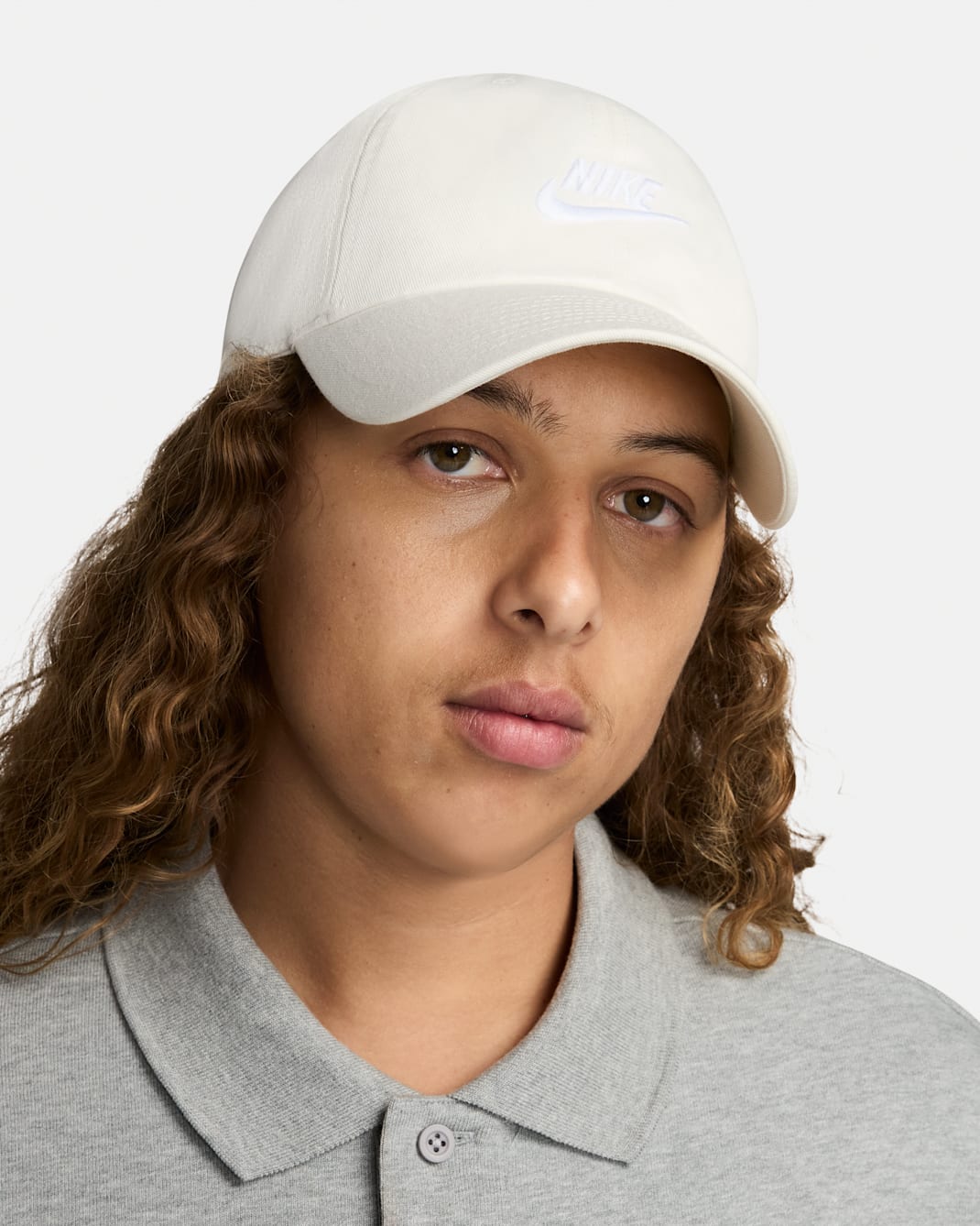 Nike Club Unstructured Futura Wash Cap - Sail/White
