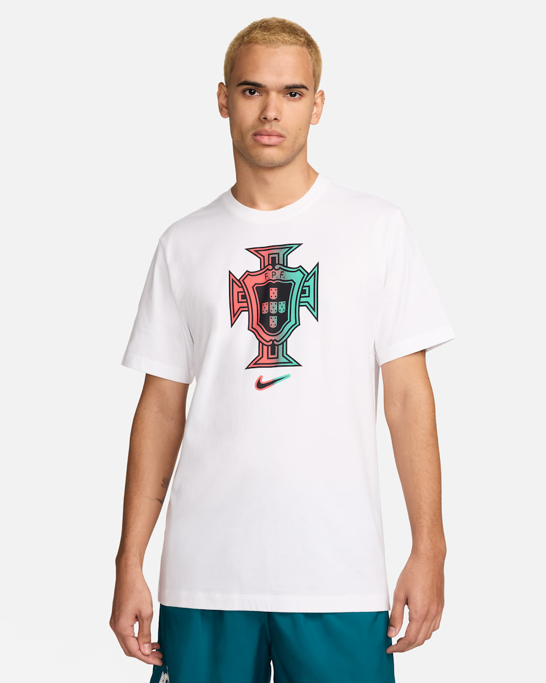 Playera de fútbol Nike para hombre Portugal - Blanco