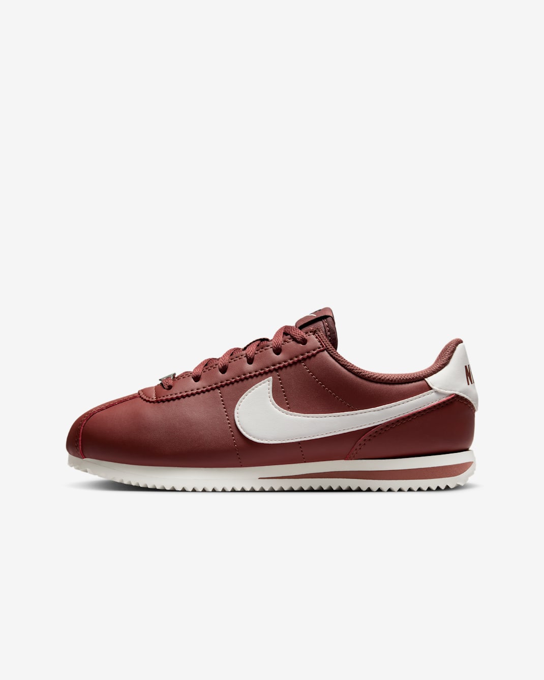 Nike Cortez Big Kids' Shoes - Red Sepia/Black/Sail