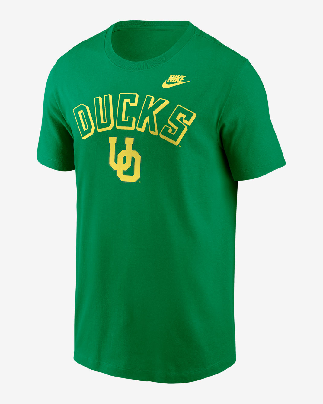 Playera universitaria Nike para hombre Oregon Legacy Nickname - Verde manzana