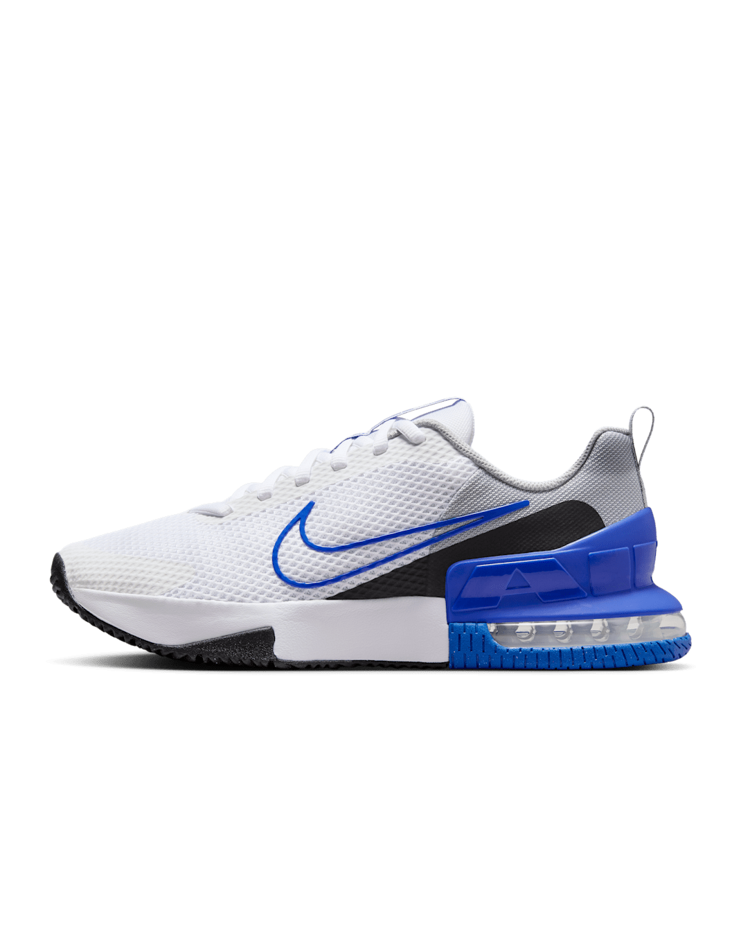 Nike Air Max Alpha Trainer 6 Men's Workout Shoes - White/Light Smoke Grey/Black/Hyper Royal