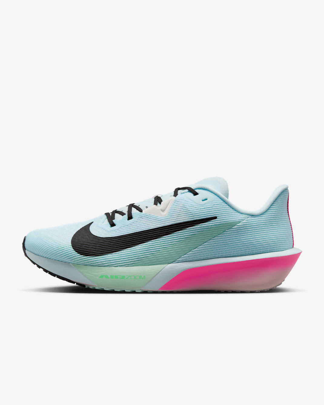 Nike Zoom Rival Fly 4 Men's Road Racing Shoes - Glacier Blue/Mint Foam/Hyper Pink/Black