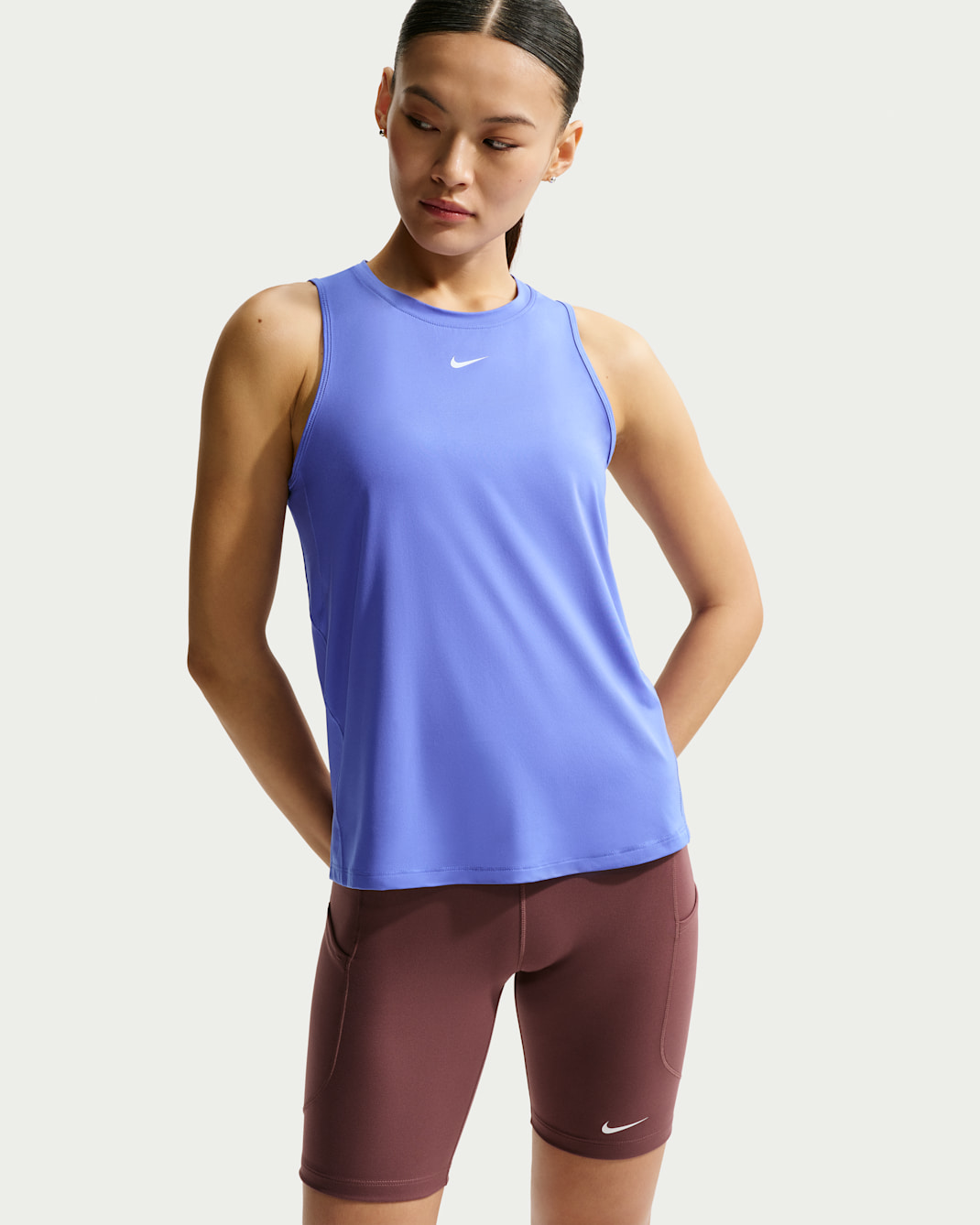 Nike One Classic Women's Dri-FIT Tank Top - Sapphire/White