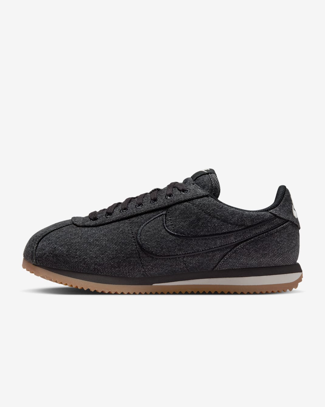 Nike Cortez Textile Women's Shoes - Black/Sail/Gum Light Brown/Black