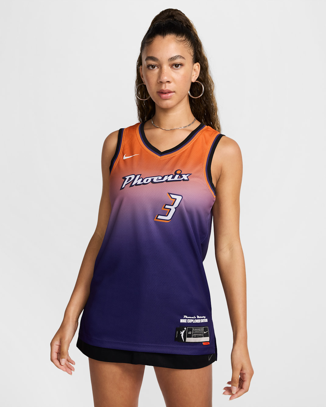 Diana Taurasi Phoenix Mercury Explorer Edition Nike Dri-FIT WNBA Victory Jersey - New Orchid/Clay Orange