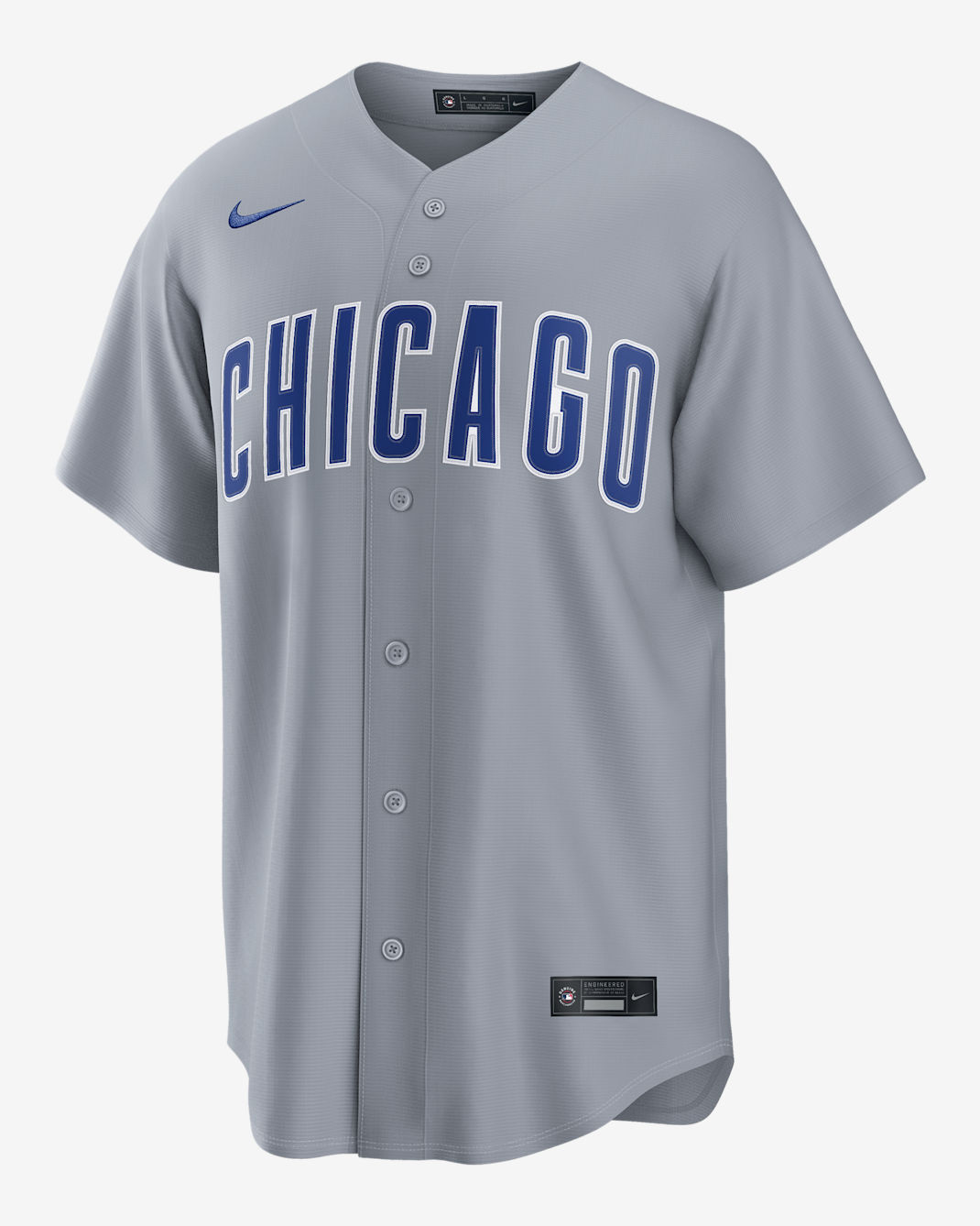Pete Crow-Armstrong Chicago Cubs Men's Nike MLB Replica Jersey - Grey