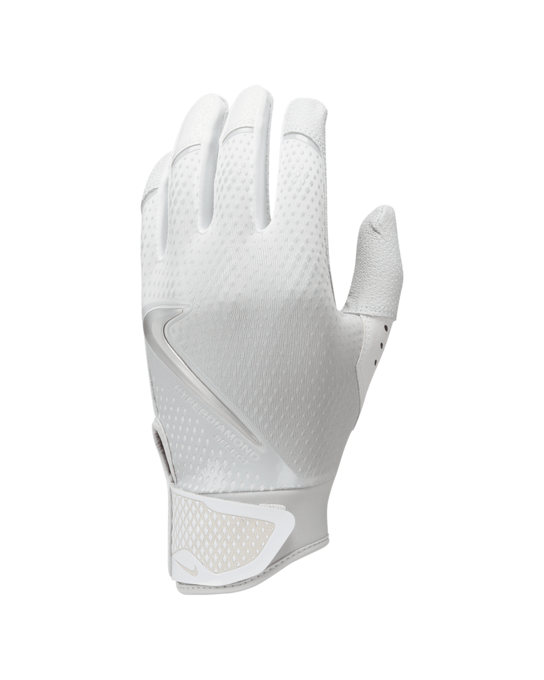 Nike Hyperdiamond Select Softball Gloves - Photon Dust/White/Metallic Silver