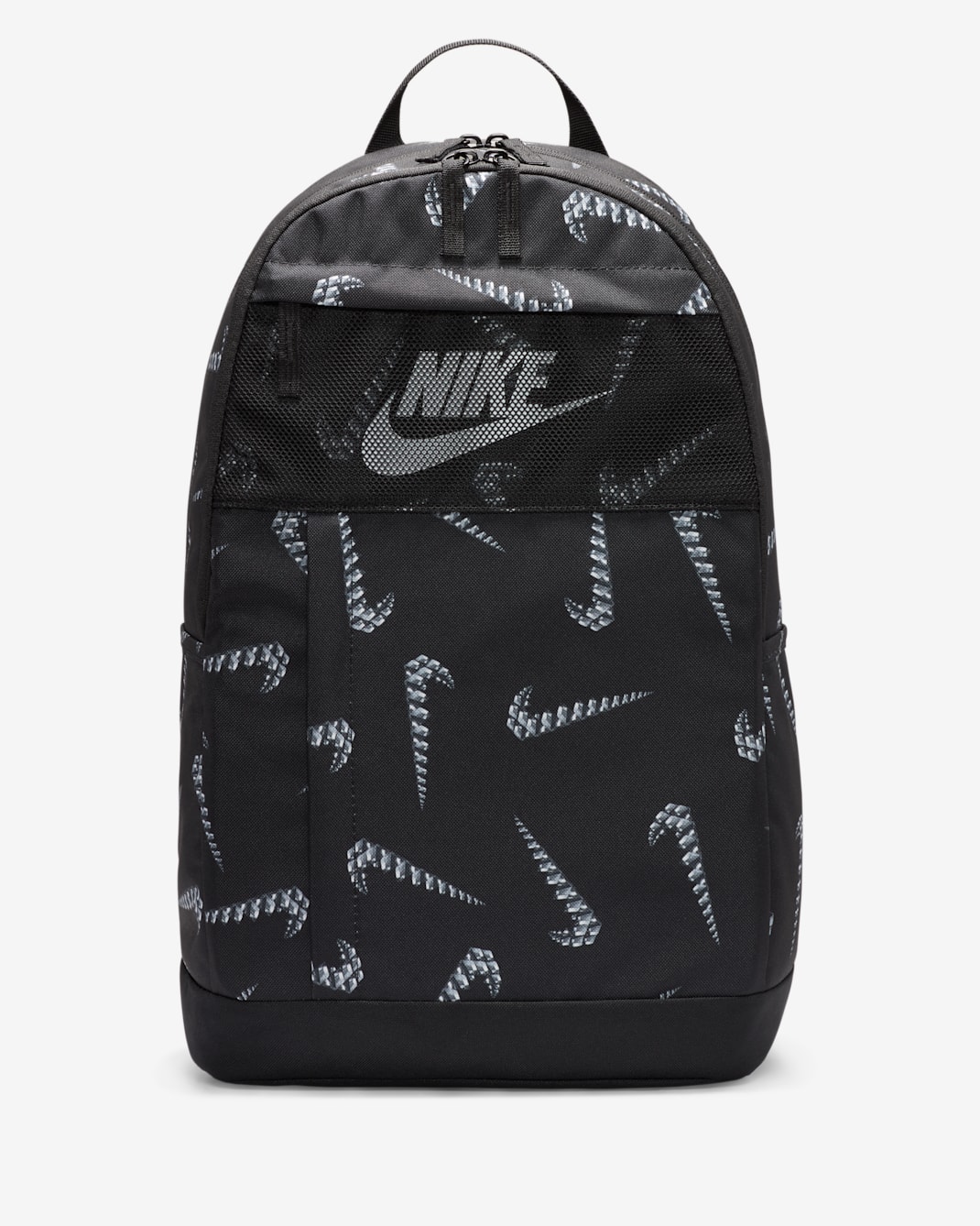 Nike Backpack (21L) - Black/Black/White
