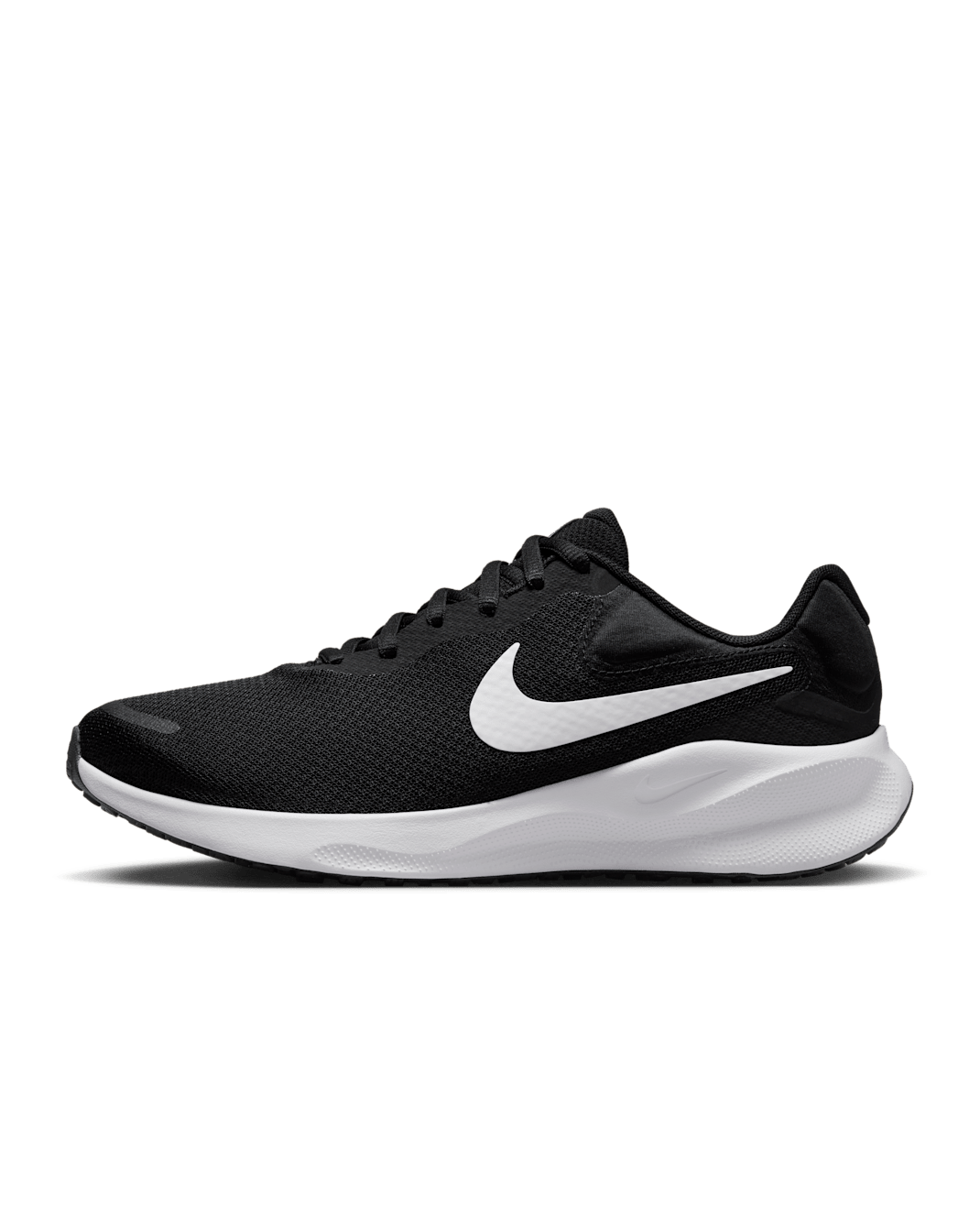 Nike Revolution 7 Women's Road Running Shoes (Extra Wide) - Black/White