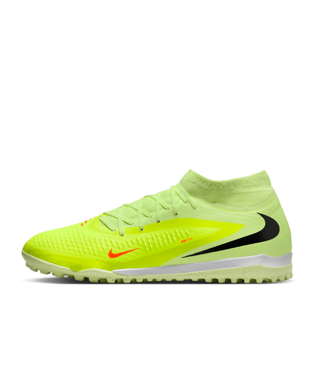 Chaussure de foot pour surface synthétique Nike Phantom 6 High Academy - Hyper Crimson/Life Lime/Noir