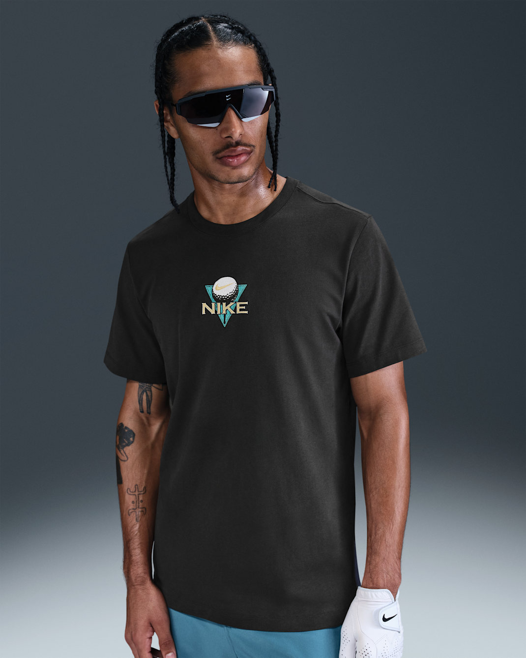 Nike Men's Golf T-Shirt - Off Noir