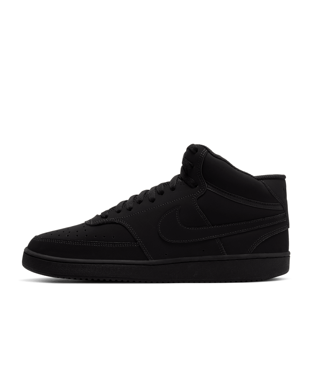 Nike Court Vision Mid Men's Shoes - Black/Black/Black