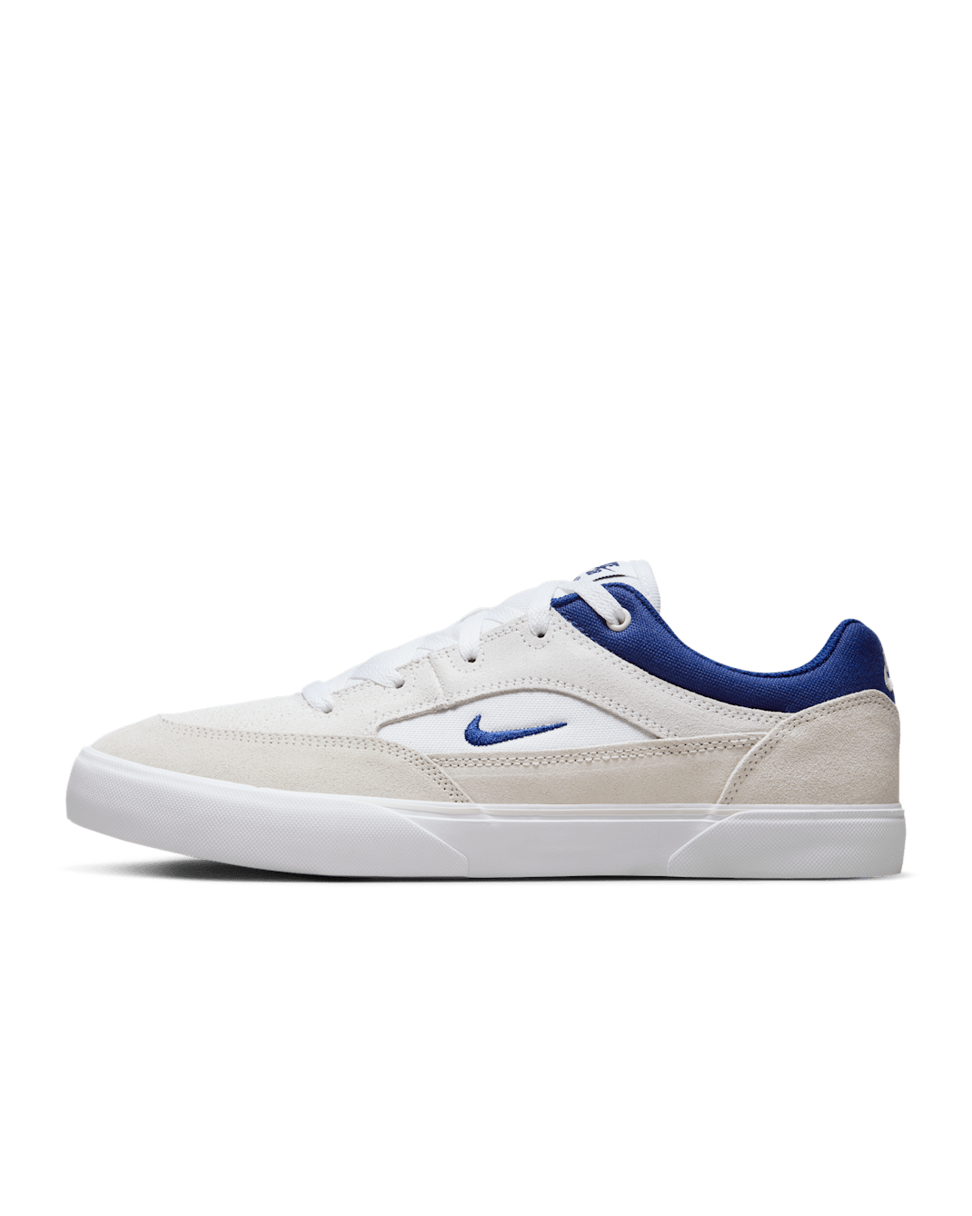 รองเท้าผู้ชาย Nike SB Malor - ขาว/Platinum Tint/ขาว/Deep Royal Blue