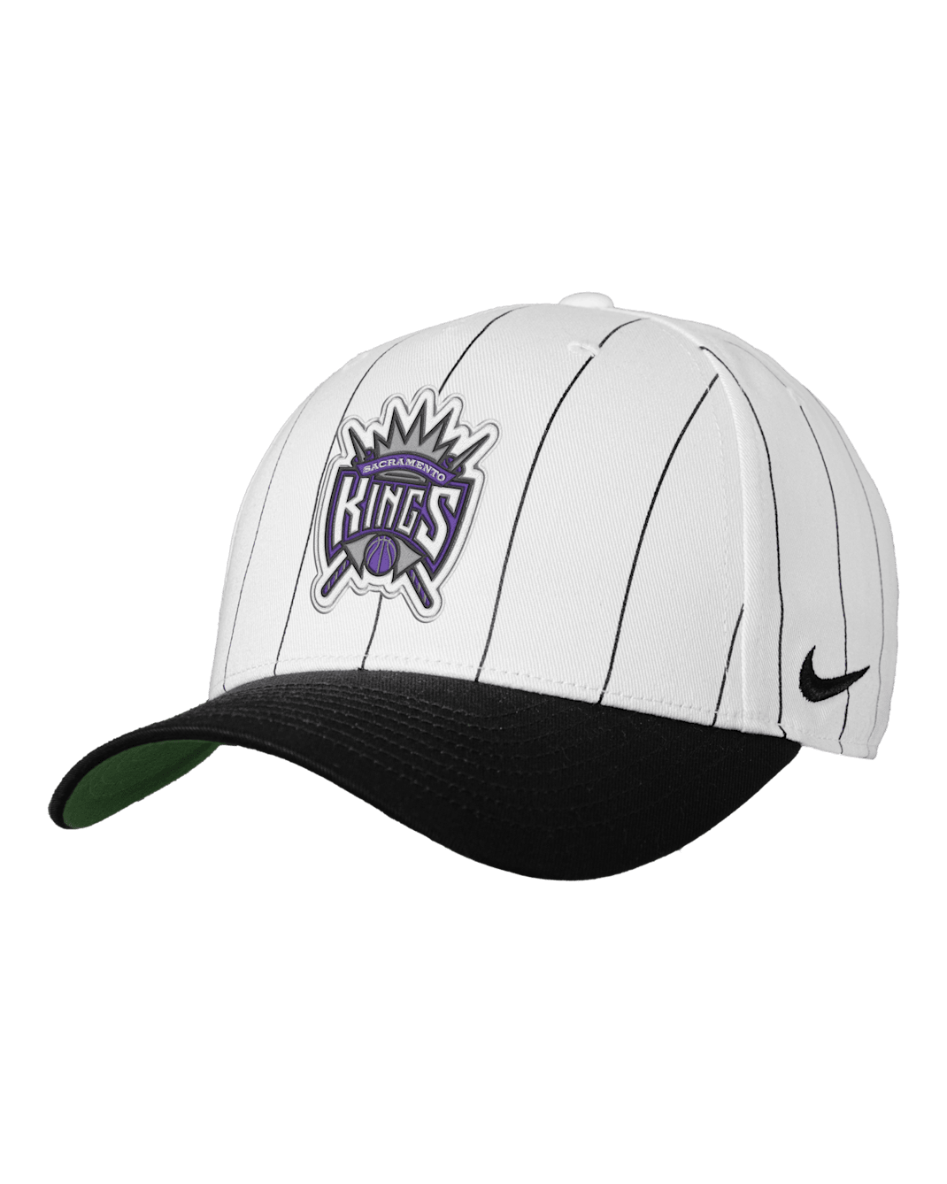 Gorra Nike de la NBA ajustable Sacramento Kings Rise Hardwood Classics - Blanco